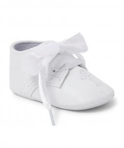 SV912w White Christening Shoe (Choose EUR 16-20)