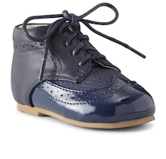 SVAntonioN  Navy Brogue Boot (Last one size 8)