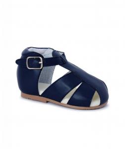 SVBEN-N  Navy Benjamin Sandal    (2-8)