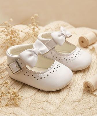 SVBeatrice_W  White Bow Shoe  (Choose EUR 16-20)