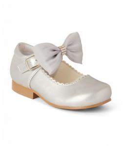 SVZURI-Si  Silver Bow Shoes 