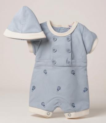 TCLBW20-495  "Sweet As Candy" Romper with Hat  (3-8lbs)