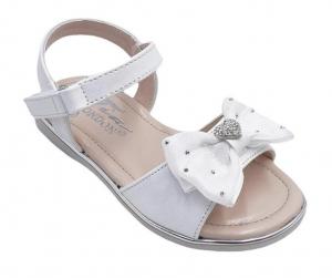 TI8214-SP21W  White Heart Sandal (20-25)