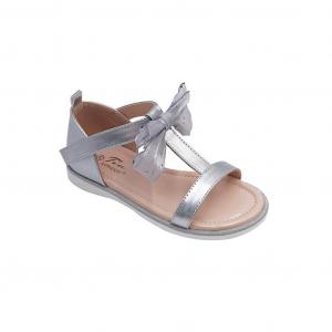 TIHS8201S  Silver Bow Sandal (25-30)