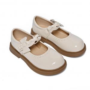 TIHS8600-2W-B  White Patent Shoes (26-31)