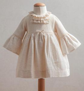 TO3898E  "lace" Woven Dress (6-36 months)