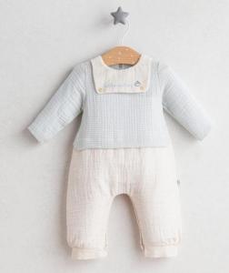 TO5480M Sky "Little Sailor" Cotton Romper (0-9 months)
