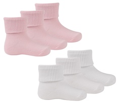 TT44B076  Turnover Socks  (0-5.5)