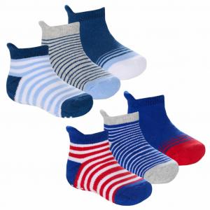 TT44B1016  3 Pack Gripper Trainer Socks  (0-5.5)