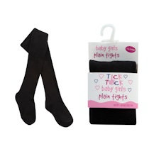TT45B107  Black tights  (0-24 months)