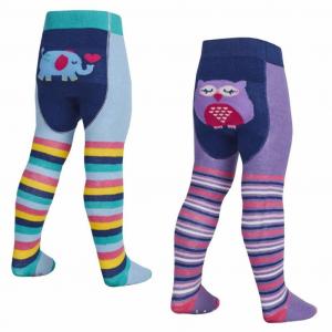 TT45B146  Animal Panel  Tights  (0-24 months)
