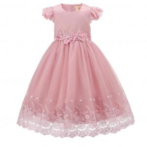 Tia67238DP   Appliqued Dress (0-24 months)