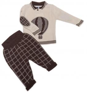 VS6065B  Knitted "Balloon" Two Piece Set  (0-9 months)