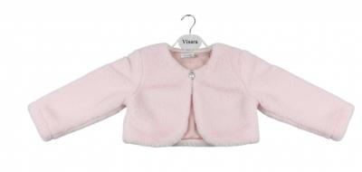 VS8613P  Furry bolero jacket  ( 6-24 months)