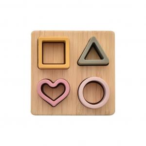 WBBM162  Bambino Bamboo & Silicone Puzzle 