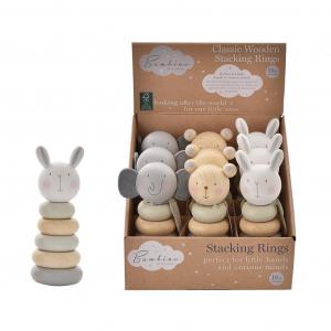 WBCG1772  Wooden Stacking Toy  (Assorted)