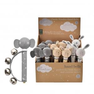 WBCG1780  Toy Wooden Handbells  (Assorted)